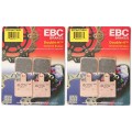 EBC Brakes EPFA Sintered Fast Street and Trackday Pads Front - EPFA417/4HH EBC Brakes EPFA Sintered Fast Street and Trackday Pads Front - EPFA417/4HH